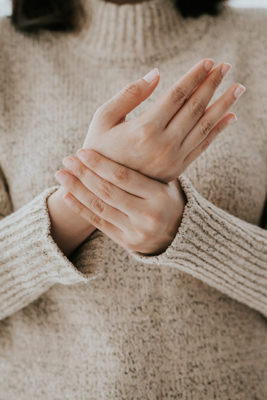 Carpal tunnel hand and wrist illustration
